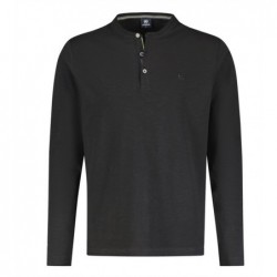 henley shirt heren lange mouw